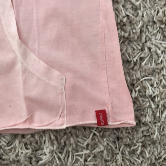 Pink/blush long sleeve shirt&hood and pockets, Esprit, M, not worn - Picture 3 of 7